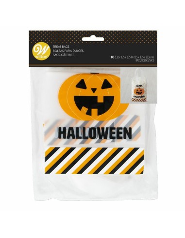 10 sacchetti porta dolci Halloween