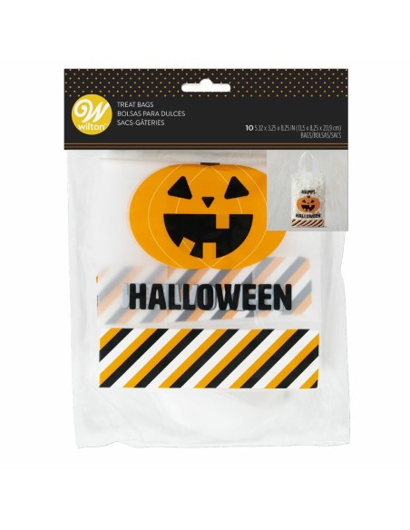 10 sacchetti porta dolci Halloween