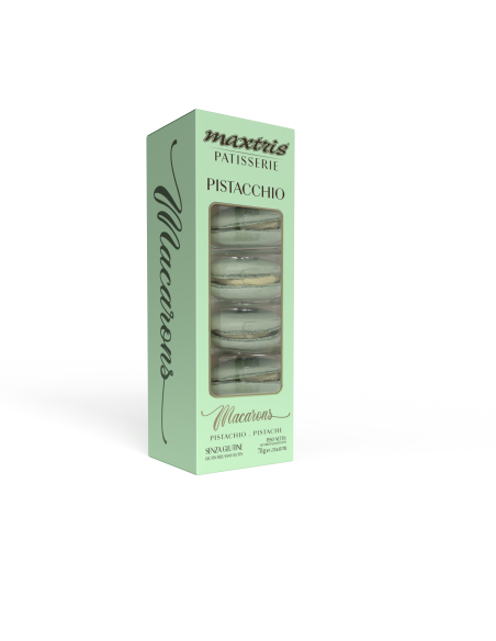Maxtris Macarons verdi al pistacchio 5pz