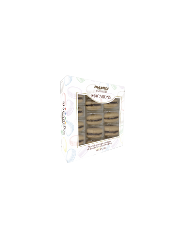 Schachtel Maxtris 15 Tortora-Schokoladen-Macarons