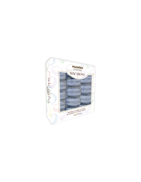 Box Maxtris 15 Macarons Vanillezuckerpapier