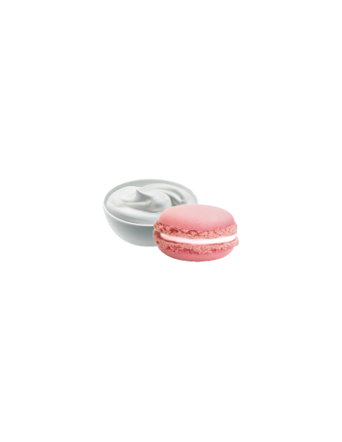 Box Maxtris 15 Rosa Macarons mit Joghurt
