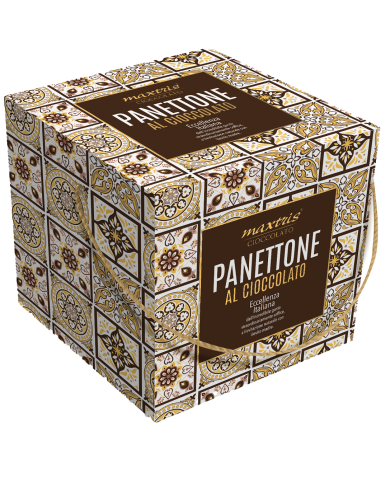 Panettone con Extra cioccolato...