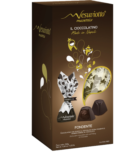 Vesuviotto Maxtris Pralinen mit 70 % dunkler Schokolade 160 gr