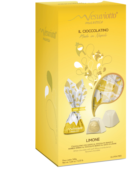 Pralinen Vesuviotto Maxtris mit Zitrone 160 gr