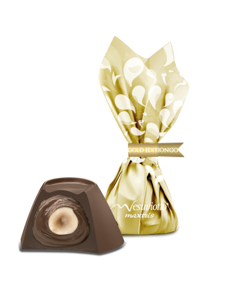 Pralinen Vesuviotto Maxtris Gold Edition Haselnuss 160 gr