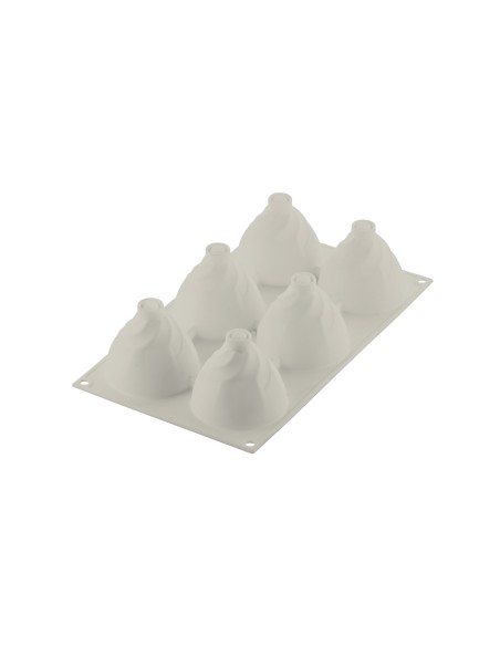 Stampo in silicone CREAM Silikomart - 6 monoporzioni