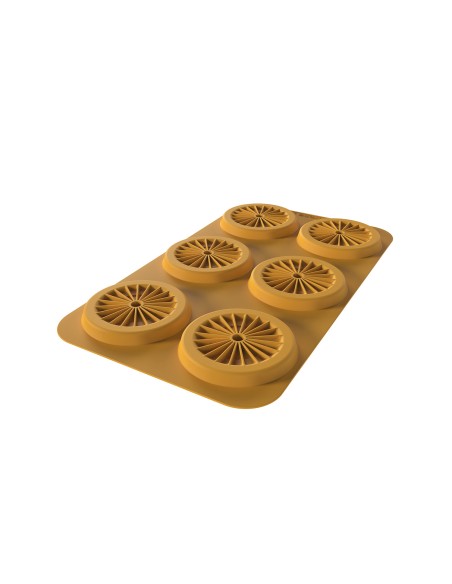 PIATTO 80 - Stampo in silicone Ø115 H 15 MM Silikomart