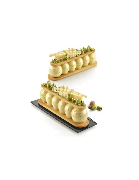Silikonform TRÜFFEL ECLAIR 75 30mm x 130mm x h27mm Silikomart