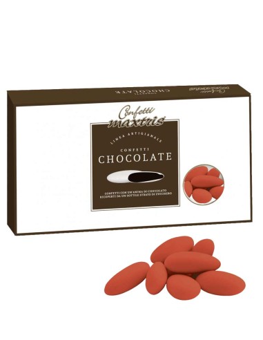 Confetti Cioccolato Fondente Rosso