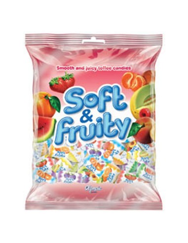 Caramelle alla frutta Soft & Fruity Olympic Toffee 1 Kg