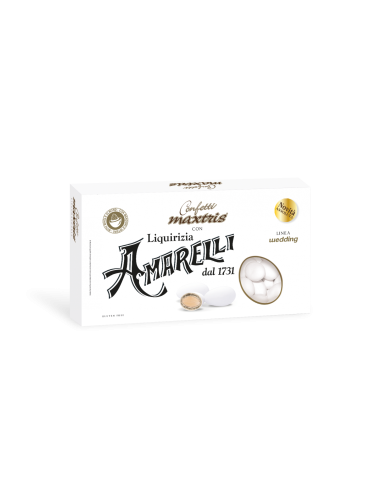 Maxtris Amarelli Dragees mit weißer Schokolade 1 Kg