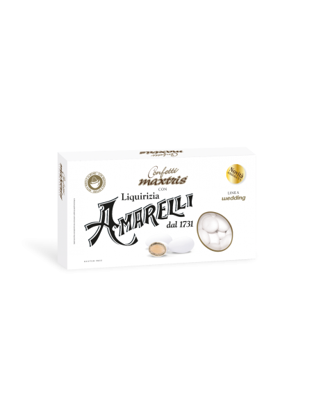Confetti Maxtris Amarelli Cioccolato Bianco 1 Kg