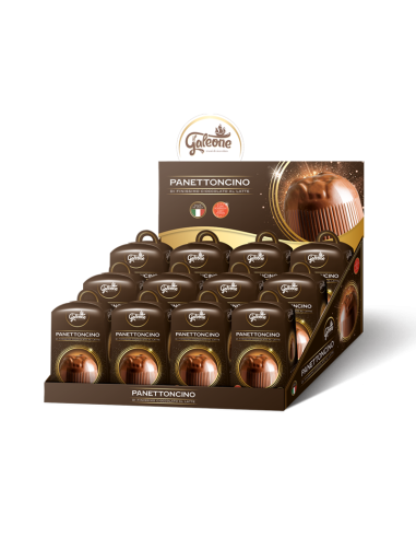 Panettone di cioccolato al latte con...