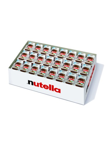 120 Packungen Nutella Einzelportionen à 15 Gramm zum Frühstück