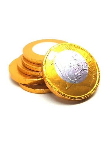 Busta Monete di Cioccolato 1 Kg - Soldi di cioccolata per Epifania