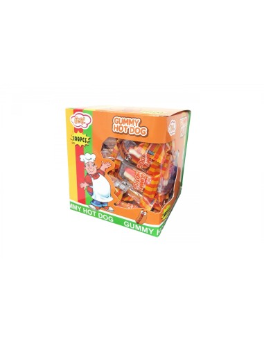 100 Joy Gummy Hot Dog - Caramelle...