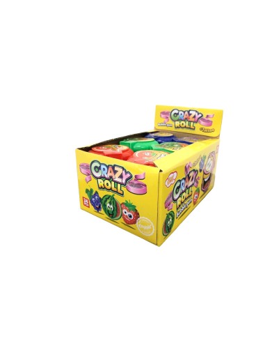 24 Gomme da masticare crazy roll...