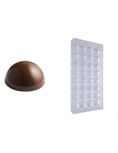 Schokoladenform Kugel 7 gr Durchmesser 22 mm