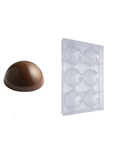 Stampo cioccolato sfera 40 gr...