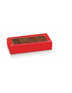 Rote Dose für gezuckerte...