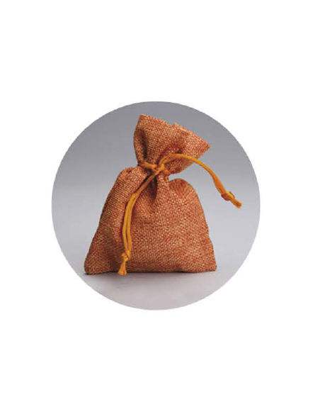 Sacchetto porta confetti Arancio 9,5x13 cm