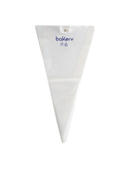 100 transparente Einwegbeutel à poche 46 cm