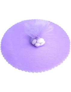 50 pz Velo Fata Tondo Tulle...