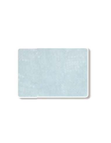 Nastro organza celeste 50 mt x H 6 mm