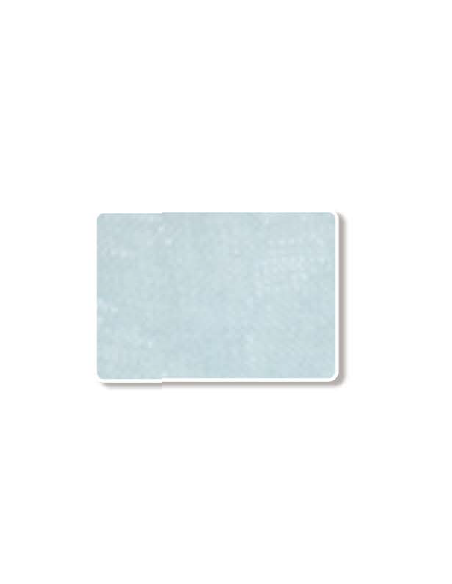 Nastro organza celeste 50 mt x H 6 mm