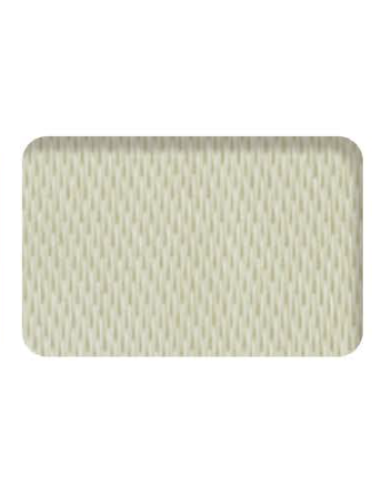 Beiges Doppelsatinband 50 m x H 6 mm