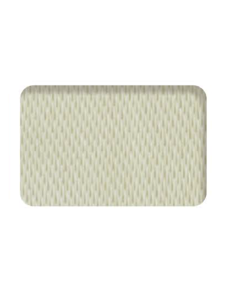 Beiges Doppelsatinband 50 m x H 6 mm