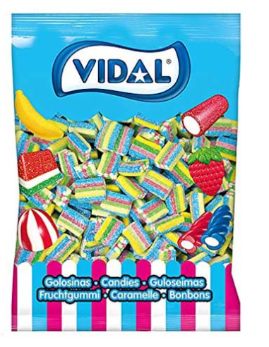 Vidal Gummibärchen bunt gezuckert Ziegel 250St
