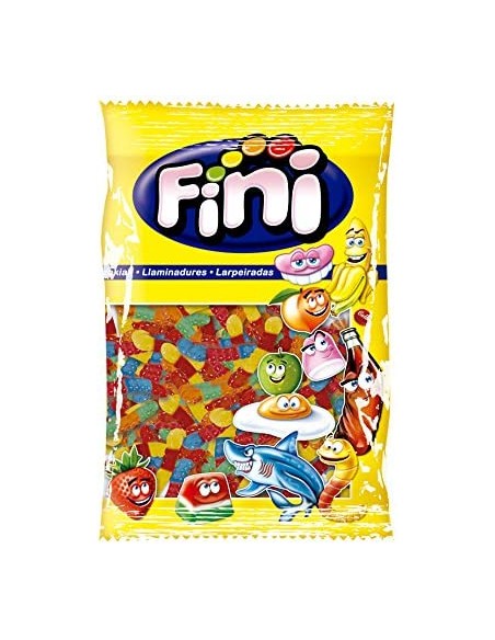 Glänzende Bonbons in Schlangenform - 1 kg Beutel - Glutenfrei