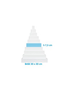 Quadratischer Sockel aus...