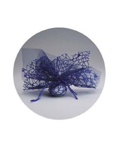 Blaue Geschenktüte aus...