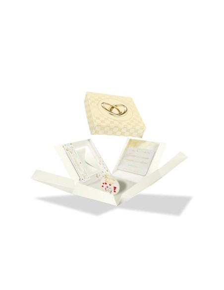 Box surprise matrimonio 20x20 cm "Oggi Sposi" regalo a sorpresa