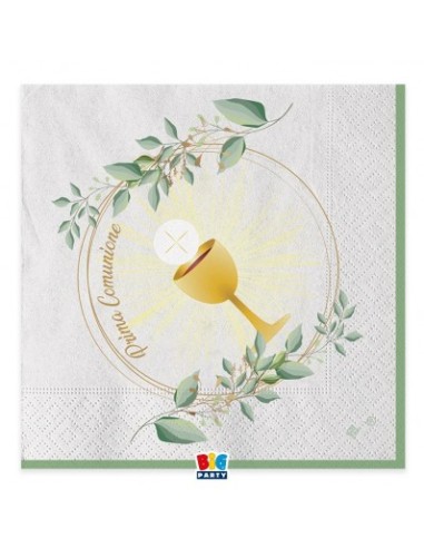 Tovaglioli 33x33 cm Prima Comunione...