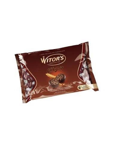 Witor's Selection Knusprige dunkle Schokoladenpralinen mit Kakaocreme und Cerealien - 1 kg