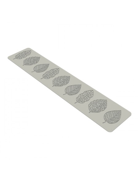 Stampo silicone Garden 400X80 MM - stampo foglie Silikomart