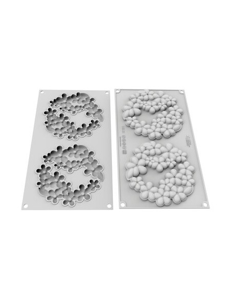 Stampo in silicone FLOWER POWER Ø140 h10 mm Silikomart