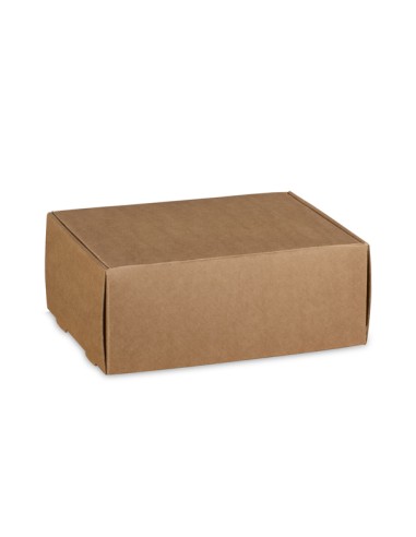Braune Selbstbaubox 30,5 x 24 x H8 cm