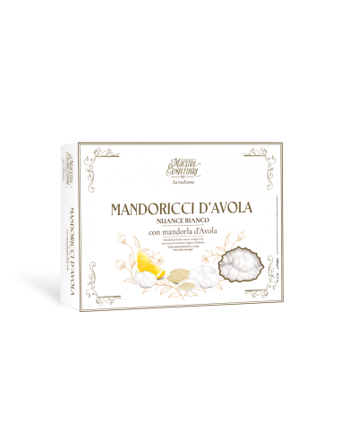 Confetti Maxtris Mandoricci D'Avola Nuance Bianco 1 Kg