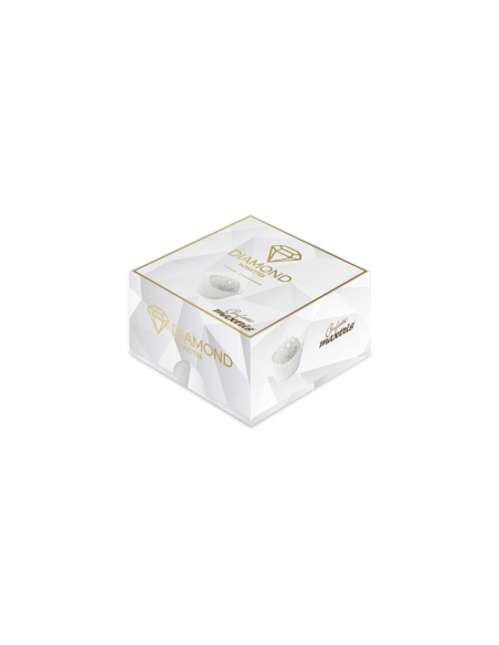 Tablett Konfetti Maxtris Diamond Noisettes Bianchi 500 Gramm mit Tasse