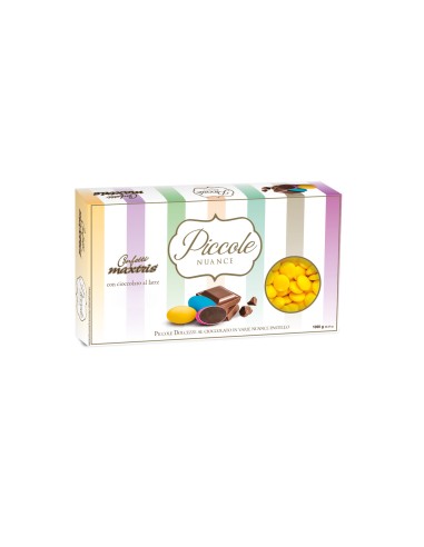 Confetti Maxtris Piccole Nuance Bianchi 1 kg lenti di cioccolato