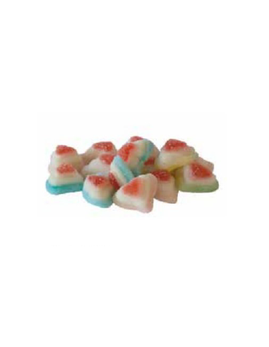 Gummibonbons 3D Herzen gezuckert 1kg
