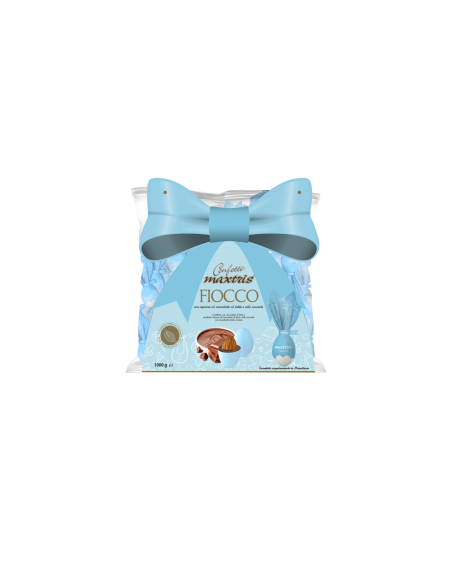 Confetti Maxtris FIOCCO Bag Celeste 500 gr incartati singolarmente