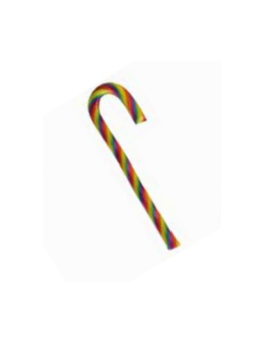 72 Mini-Zuckerstangen Rainbow 14gr