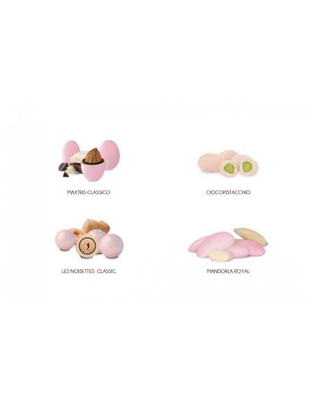 Konfetti Maxtris Verkostung Vanity Regal Pink 4 Geschmacksrichtungen 400 Gramm