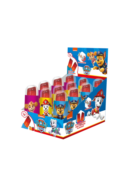 Gunz Paw Patrol Twist Pop con caramelle da 15gr - pezzi 12